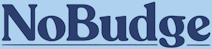 NoBudge logo